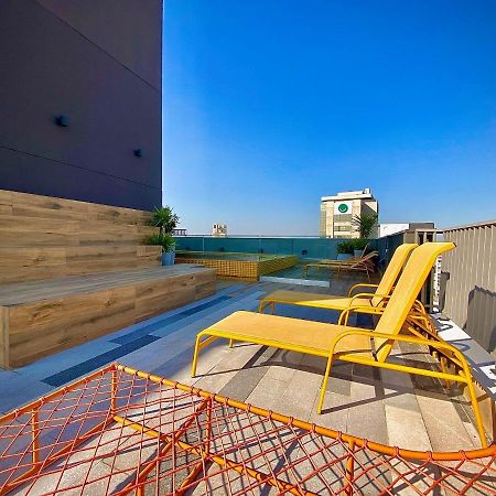 Oasis Urbano: Studio Deslumbrante Com Piscina Na Cobertura By Dabra House- Vn 03 ساو باولو المظهر الخارجي الصورة