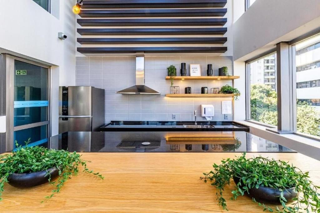Oasis Urbano: Studio Deslumbrante Com Piscina Na Cobertura By Dabra House- Vn 03 ساو باولو المظهر الخارجي الصورة